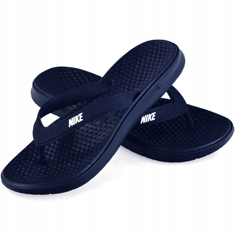 Nike Solay Thong 882690 400 Slide laivastonsininen 1