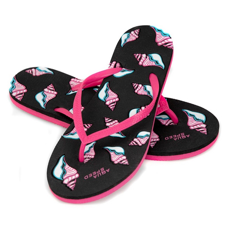 Aqua-Speed ​​Napoli -tossut ruskea vaaleanpunainen 07 1