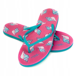 Aqua-Speed ​​Napoli -tossut vaaleanpunainen sininen 03 1