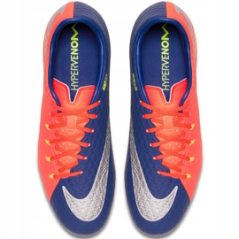 Nike Hypervenom Phelon Iii Fg 852556 409 jalkapallokengät musta, violetti, oranssi oranssi 1