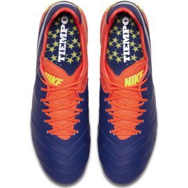 Nike Tiempo Legend Vi Fg 819177 409 jalkapallokengät tummansininen 1