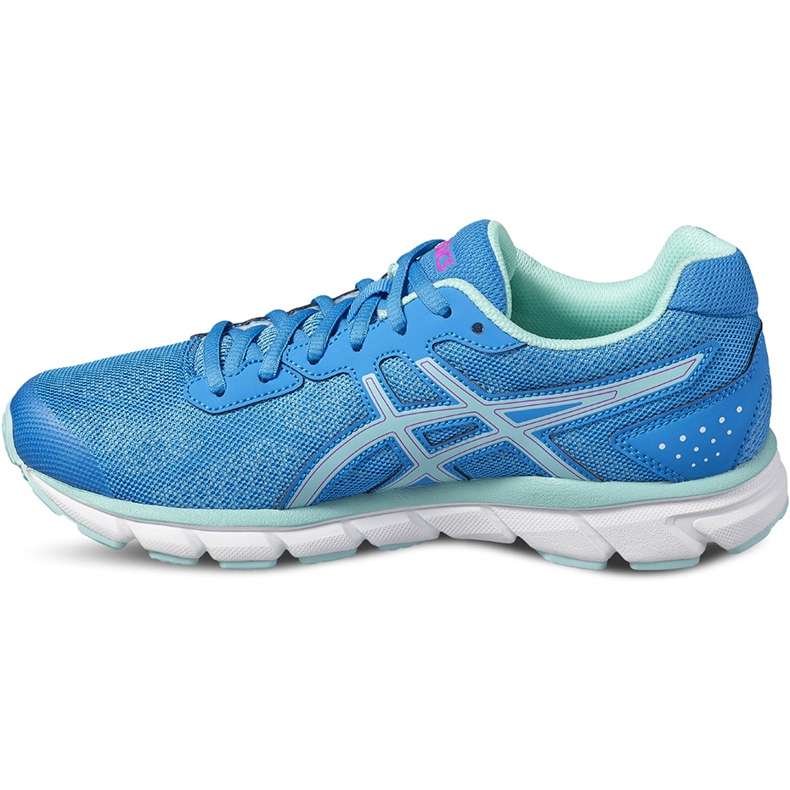 Asics Gel Impression 9 T6F6N-4367 naisten juoksukengät sininen vihreä 1