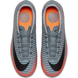 Nike Mercurial Victory 6 CR7 Ag Pro Jr 878643 001 jalkapallokengät harmaa 1