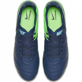 Nike Tiempo Legacy Ii Fg 819218443 jalkapallokengät tummansininen 1