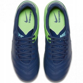 Nike Tiempo Legend Vi Fg Jr 819186 443 jalkapallokengät tummansininen 1
