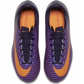 Nike Mercurial Vapor Xi Fg Jr 831945585 jalkapallokengät violetti violetti 1