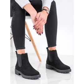 Bello Star Mokkanahkaiset Chelsea -saappaat musta 2