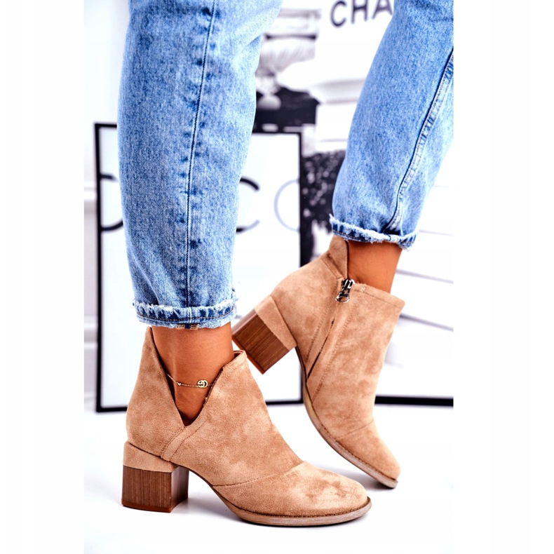 MSMG Naisten nilkkurit, joissa on beige Mini Meliori 3