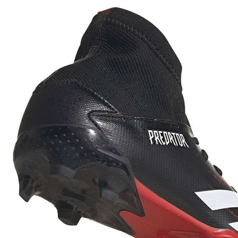 Adidas Predator 20.3 Fg Jr EF1930 jalkapallokengät punainen 2