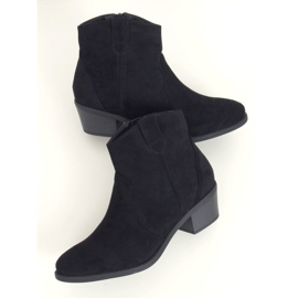 Musta Matalakorkoiset saappaat musta 99-63 Musta 1