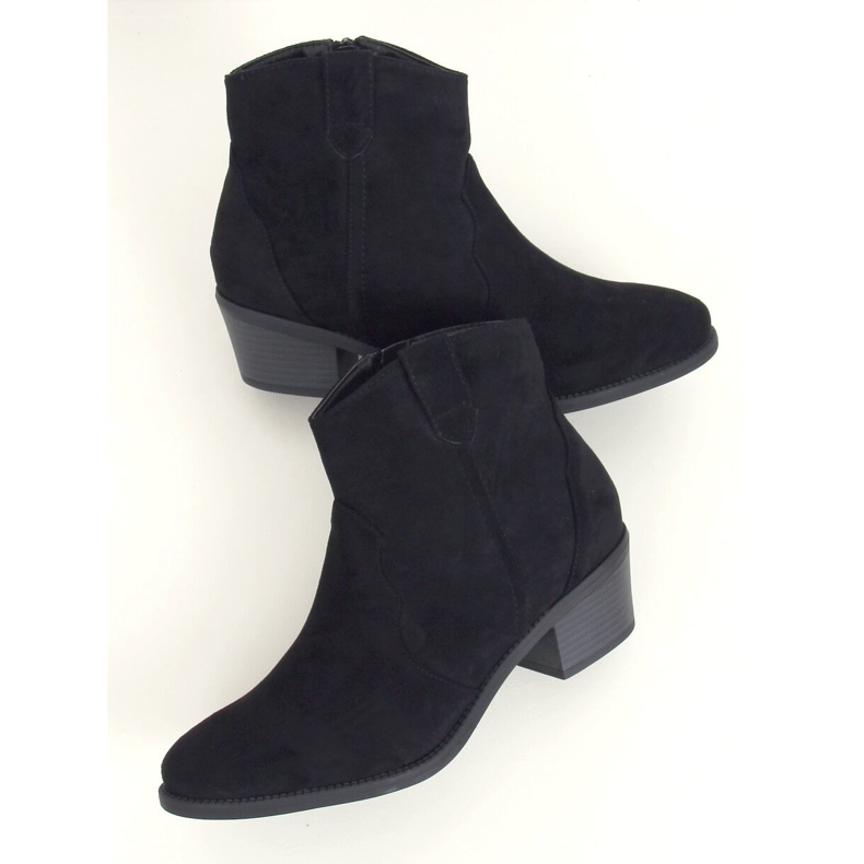 Musta Matalakorkoiset saappaat musta 99-63 Musta 1