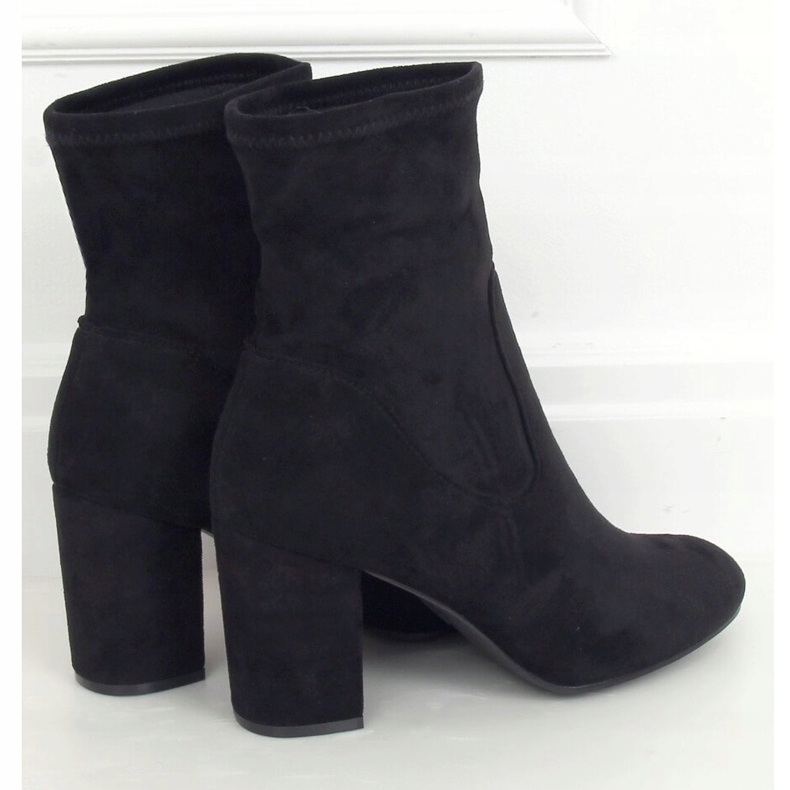 Mustat korkokengät 7675-GA Musta 1