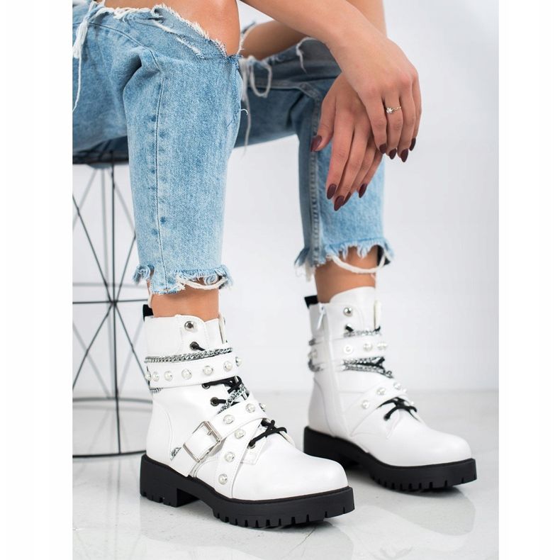 Seastar Työntekijät ketjuilla valkoinen 2