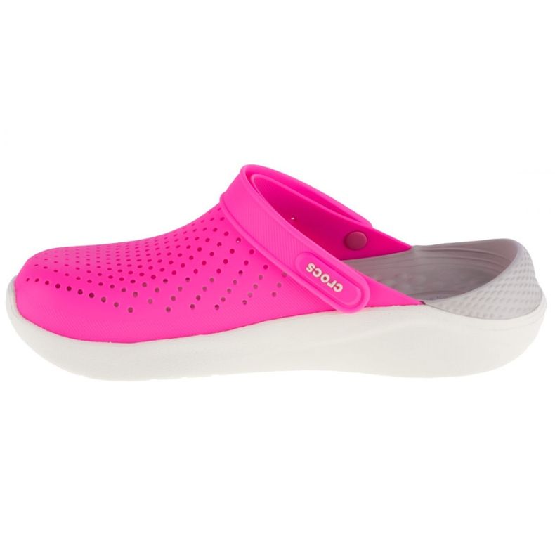 Crocs LiteRide Clog 204592-6QV musta vaaleanpunainen 1