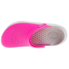 Crocs LiteRide Clog 204592-6QV musta vaaleanpunainen 2