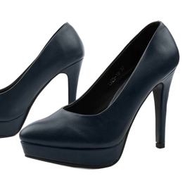 Klassiset tummansiniset Jynyss -korkokengät laivastonsininen 1