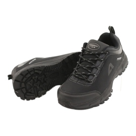 American Club Amerikkalaiset urheilukengät vedenpitävä pehmeä kuori HL04 / 20 musta harmaa 3