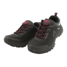 American Club Amerikkalaiset urheilukengät vedenpitävä pehmeä kuori HL04 / 20 musta 2