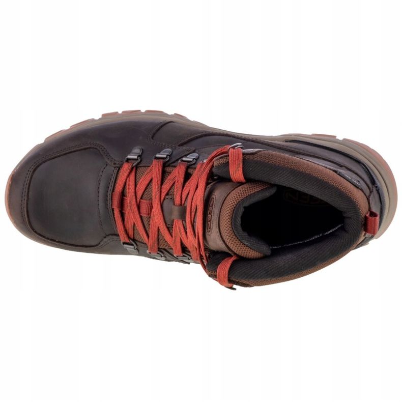 Keen Innate Leather Mid Wp M 1023445 kengät ruskea 2