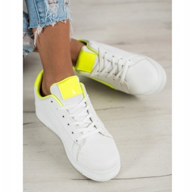 SHELOVET Muodikkaat urheilukengät valkoinen 1