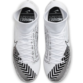 Nike Mercurial Superfly 7 Academy Mds Ic BQ5430 110 jalkapallokengät valkoinen 1