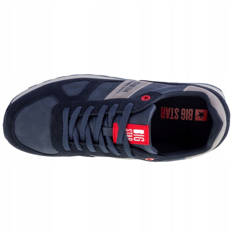 Big Star Kengät M GG174452 laivastonsininen harmaa 2