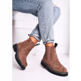 Ideal Naisten Chelsea -saappaat Khaki Resist vihreä 2