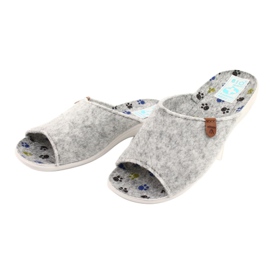 Huopatossut Adanex 25494 harmaa 2