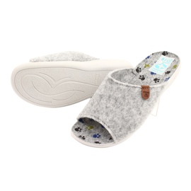 Huopatossut Adanex 25494 harmaa 3