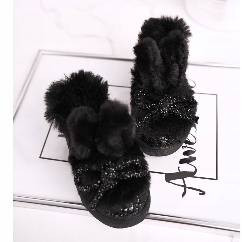 FRROCK Lasten mustat Mumi Warm Tennarit 2