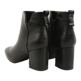 M.Daszyński Eristetyt saappaat Daszyński SA186-1 musta 3