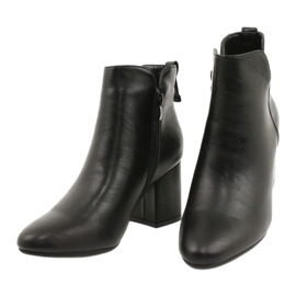 M.Daszyński Eristetyt saappaat Daszyński SA186-1 musta 2