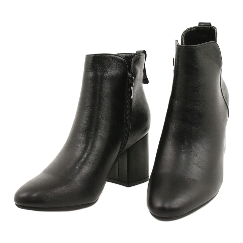 M.Daszyński Eristetyt saappaat Daszyński SA186-1 musta 2