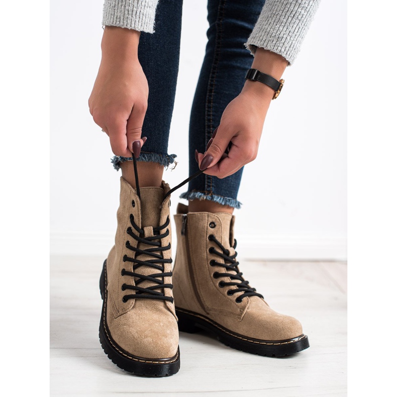 Small Swan Mokkanappurit beige ruskea 1