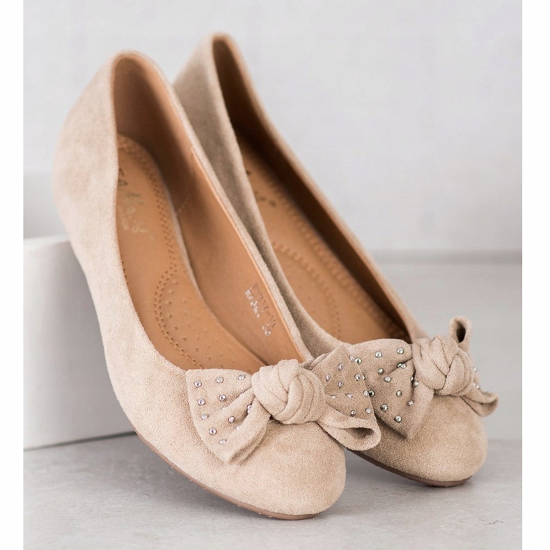 Fama Kiila -ballerina beige 1