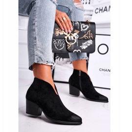 Vinceza Naisten Saappaat Leikattu Musta Paras Valinta 2