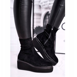 Naisten saappaat Sergio Leone BT730 musta 2