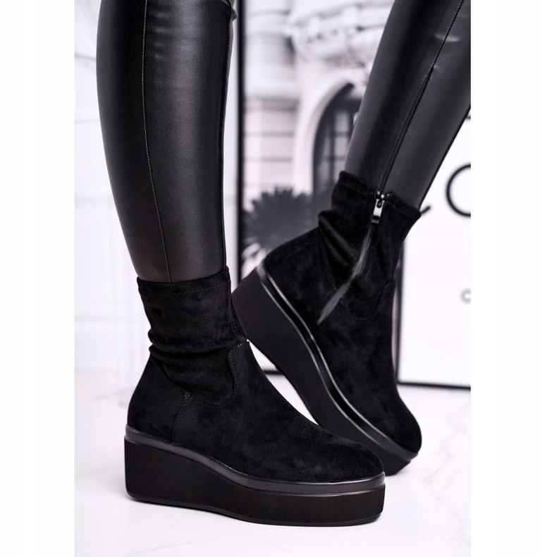 Naisten saappaat Sergio Leone BT730 musta 2