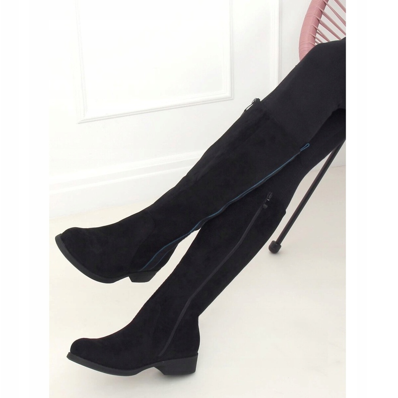 Mustat naisten ratsastussaappaat 7962-PG Musta 1