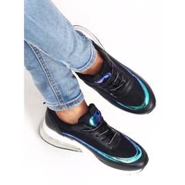 Mustat naisten urheilukengät LL1758 Musta 1