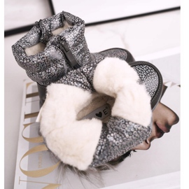 EVE Lasten villaiset lämpimät lumisaappaat, harmaa Cruella 2