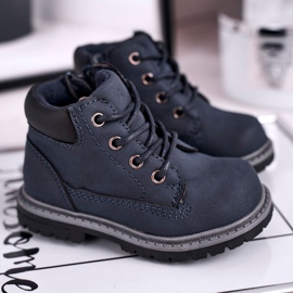 Apawwa Lasten poikien vaelluskengät tummansininen Moa laivastonsininen 1