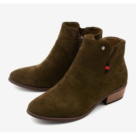 Ruskeat litteät nilkkurit 20Y8039-6 2