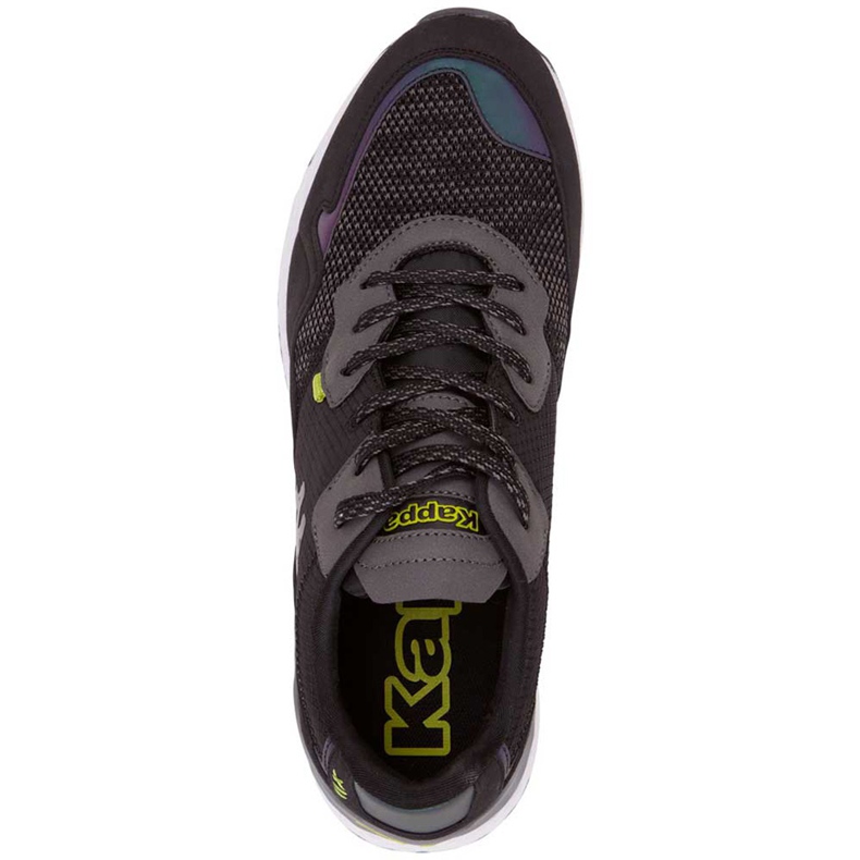 Kappa Laverton miesten kengät musta ja harmaa 242930 1133 1