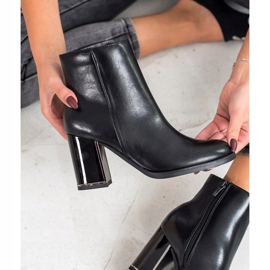 Goodin Tyylikkäät korkokengät musta 2