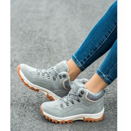 Ax Boxing Mukavat vaelluskengät harmaa 1