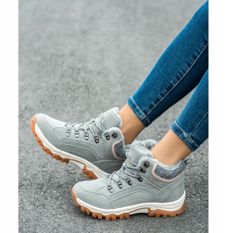 Ax Boxing Mukavat vaelluskengät harmaa 1