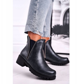 Naisten saappaat Lämmin laivastonsininen Starry 1