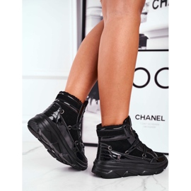 Kylie Crazy Naisten lenkkarit Musta lumisaappaat Missy 2