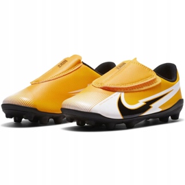 Nike Mercurial Vapor 13 Club Mg PS (V) Jr AT8162 801 jalkapallokengät keltainen keltainen 1